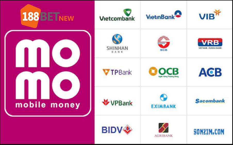 Các ngân hàng có thể liên kết với ví Momo