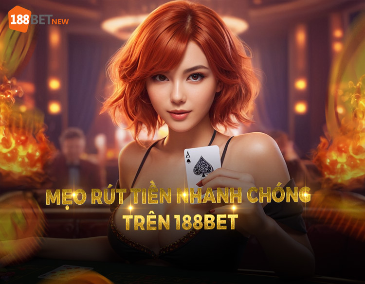 Mẹo rút tiền nhanh chóng trên 188Bet