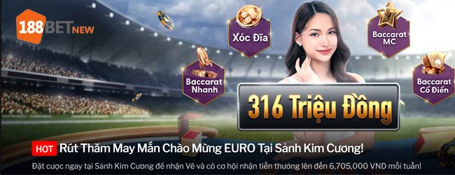 Casino Live là dịch vụ cá cược được nhà cái 188Bet đề cao mà người chơi quan tâm nhiều